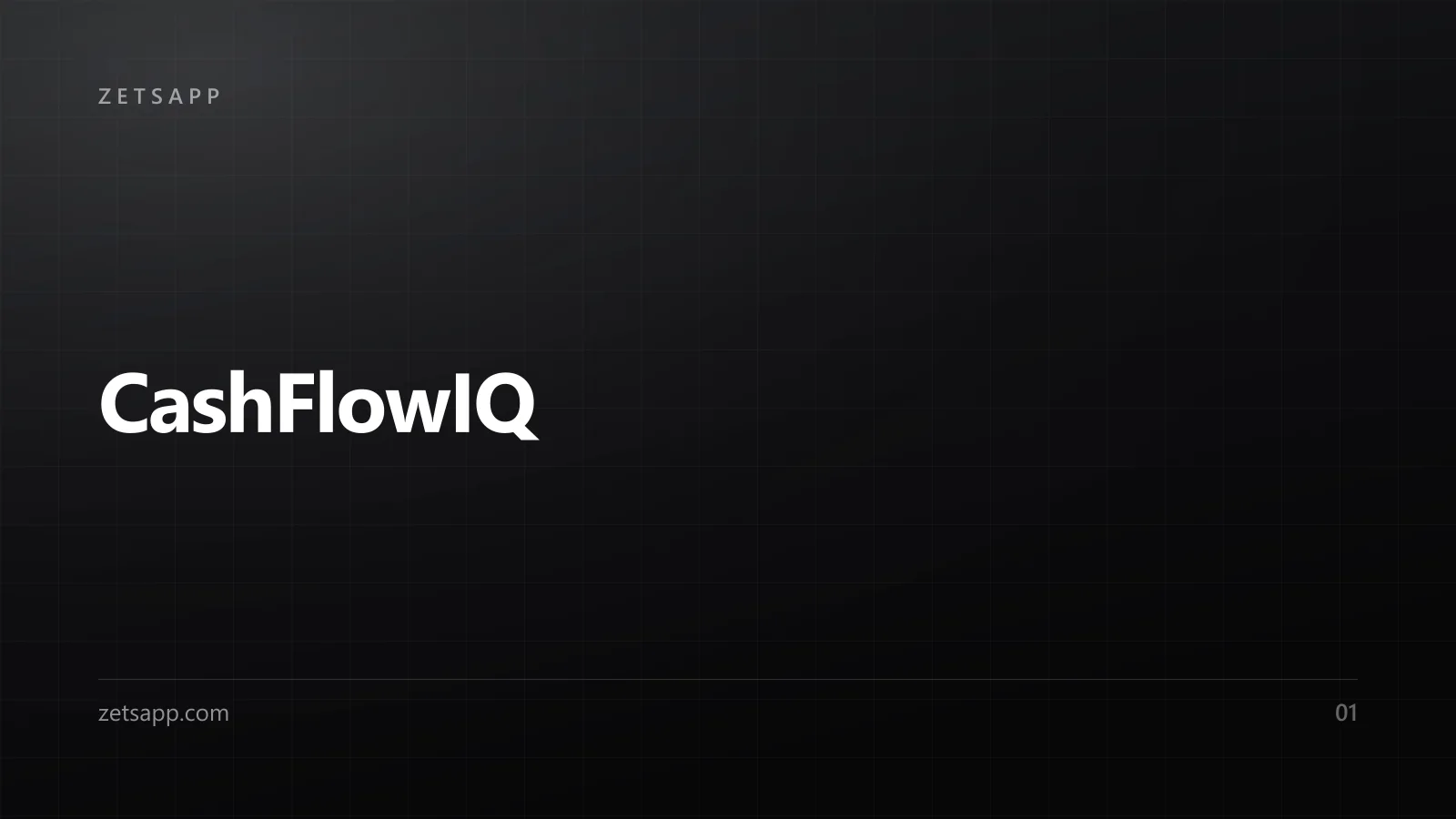 CashFlowIQ screenshot