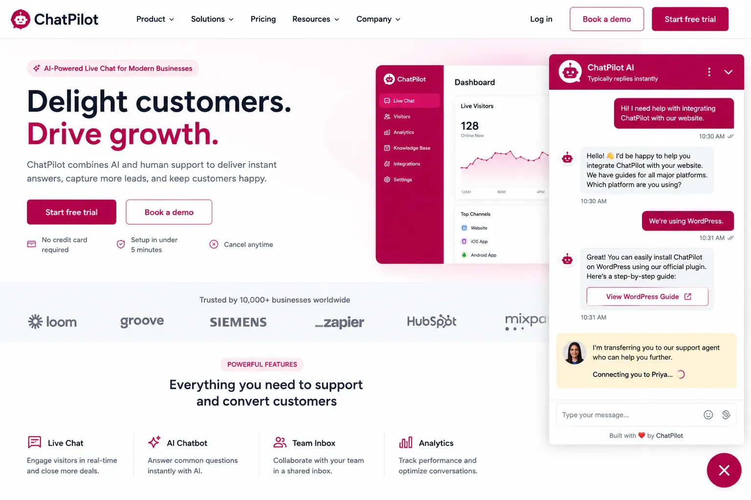 ChatPilot screenshot