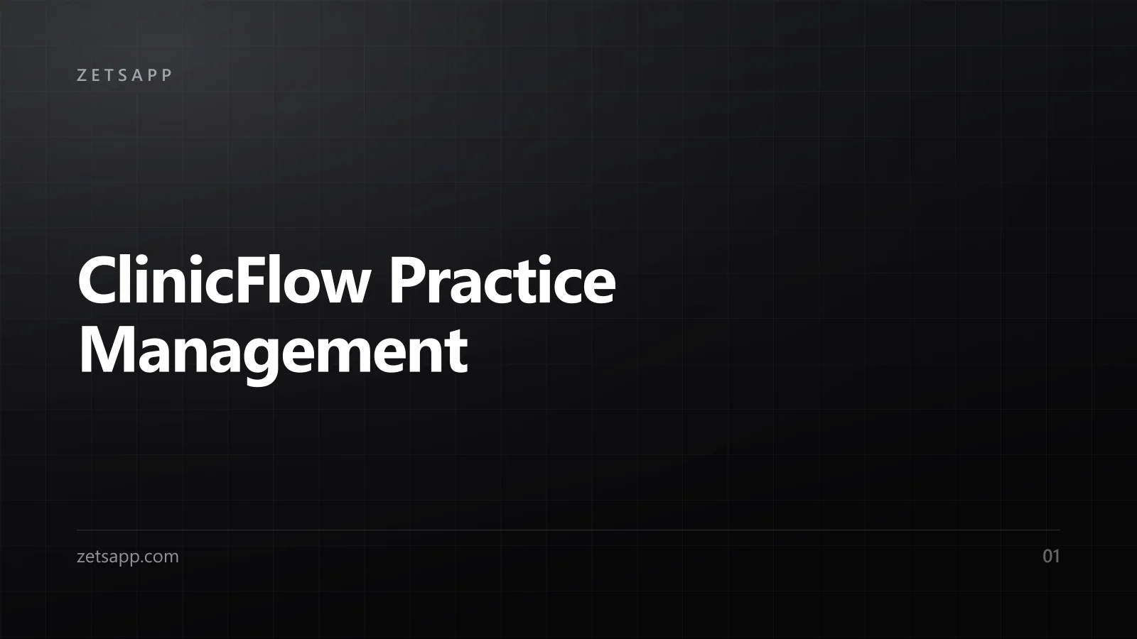 ClinicFlow Practice Management screenshot