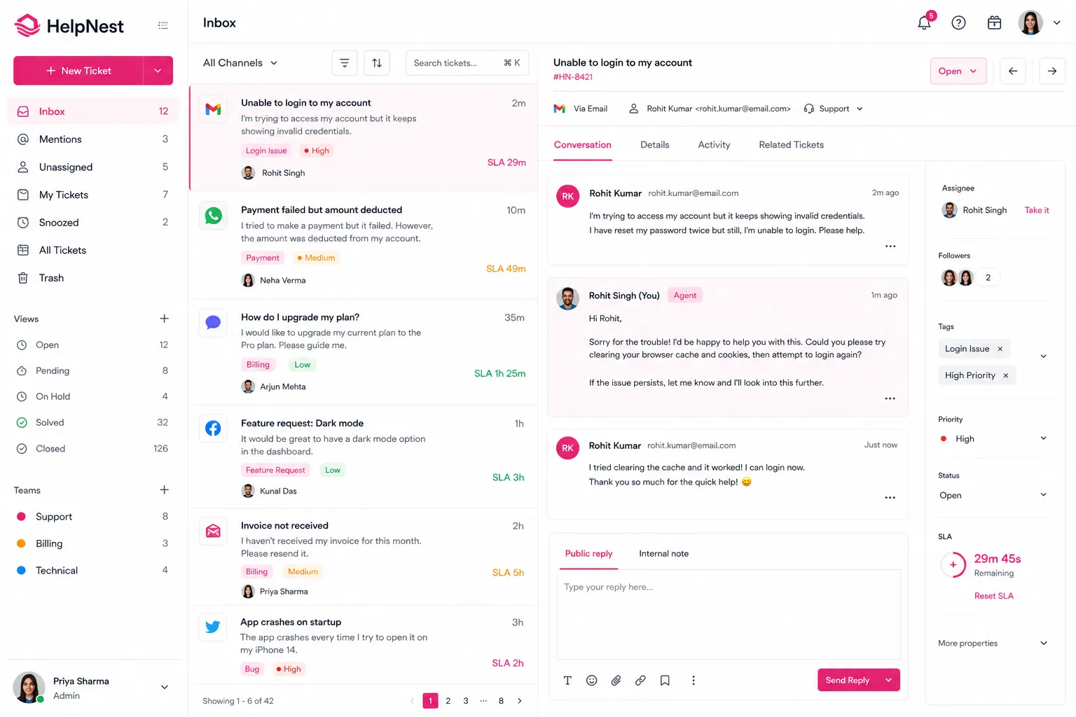 HelpNest screenshot
