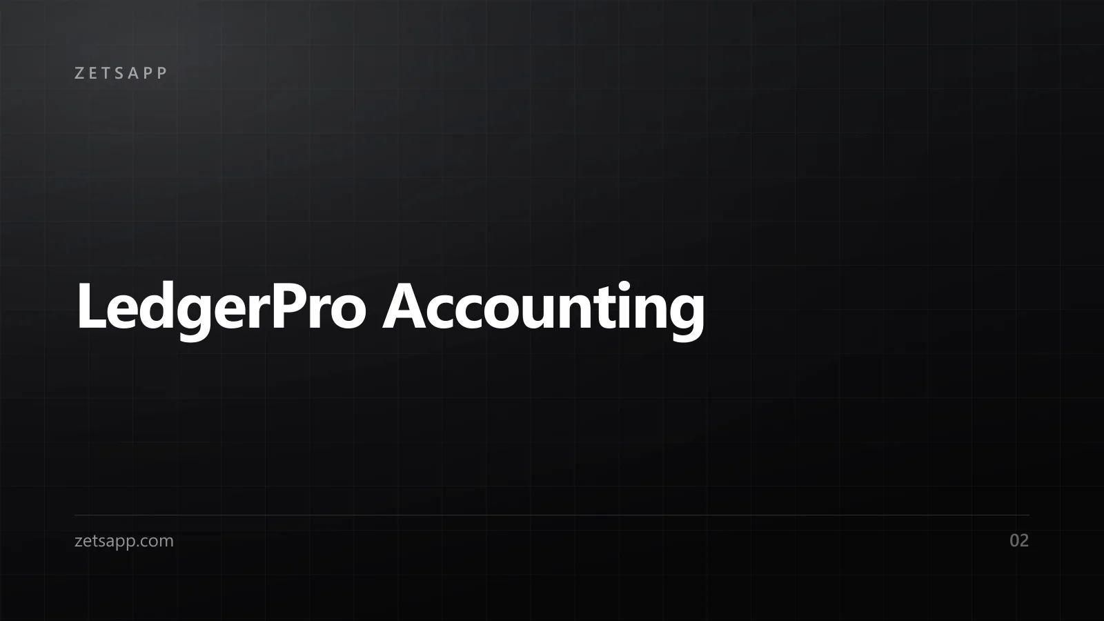 LedgerPro Accounting preview