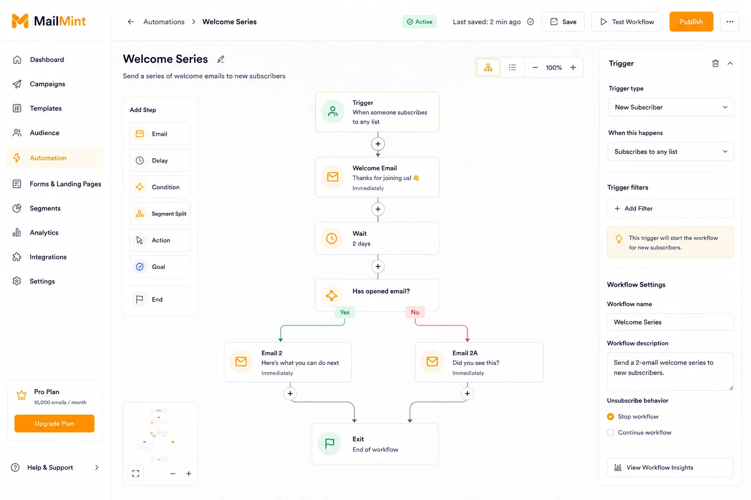 MailMint preview