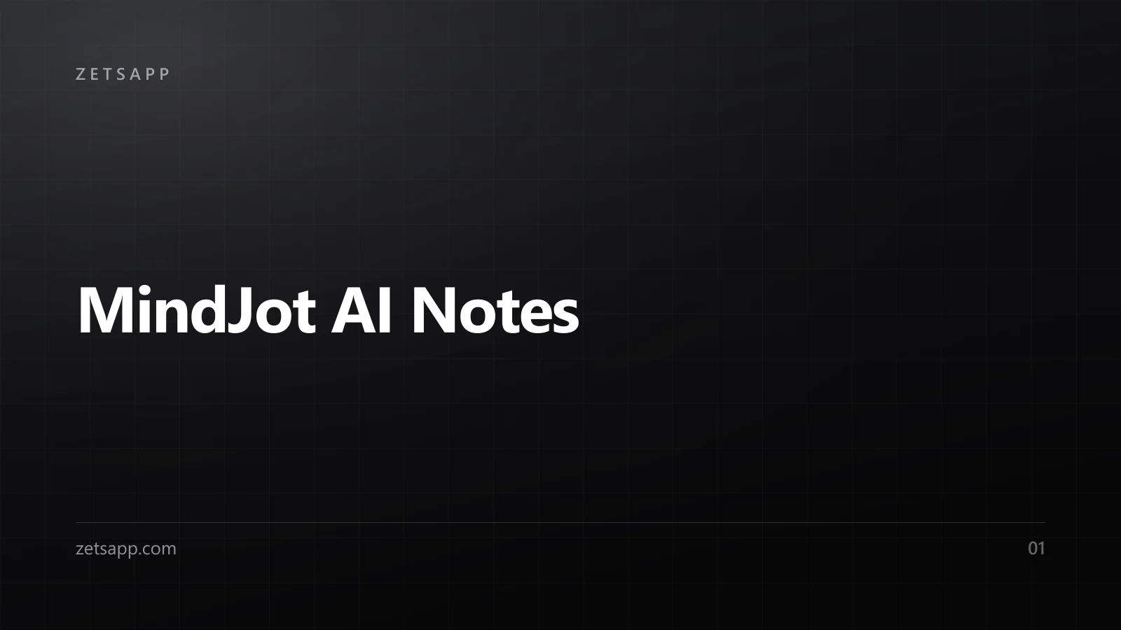 MindJot AI Notes screenshot