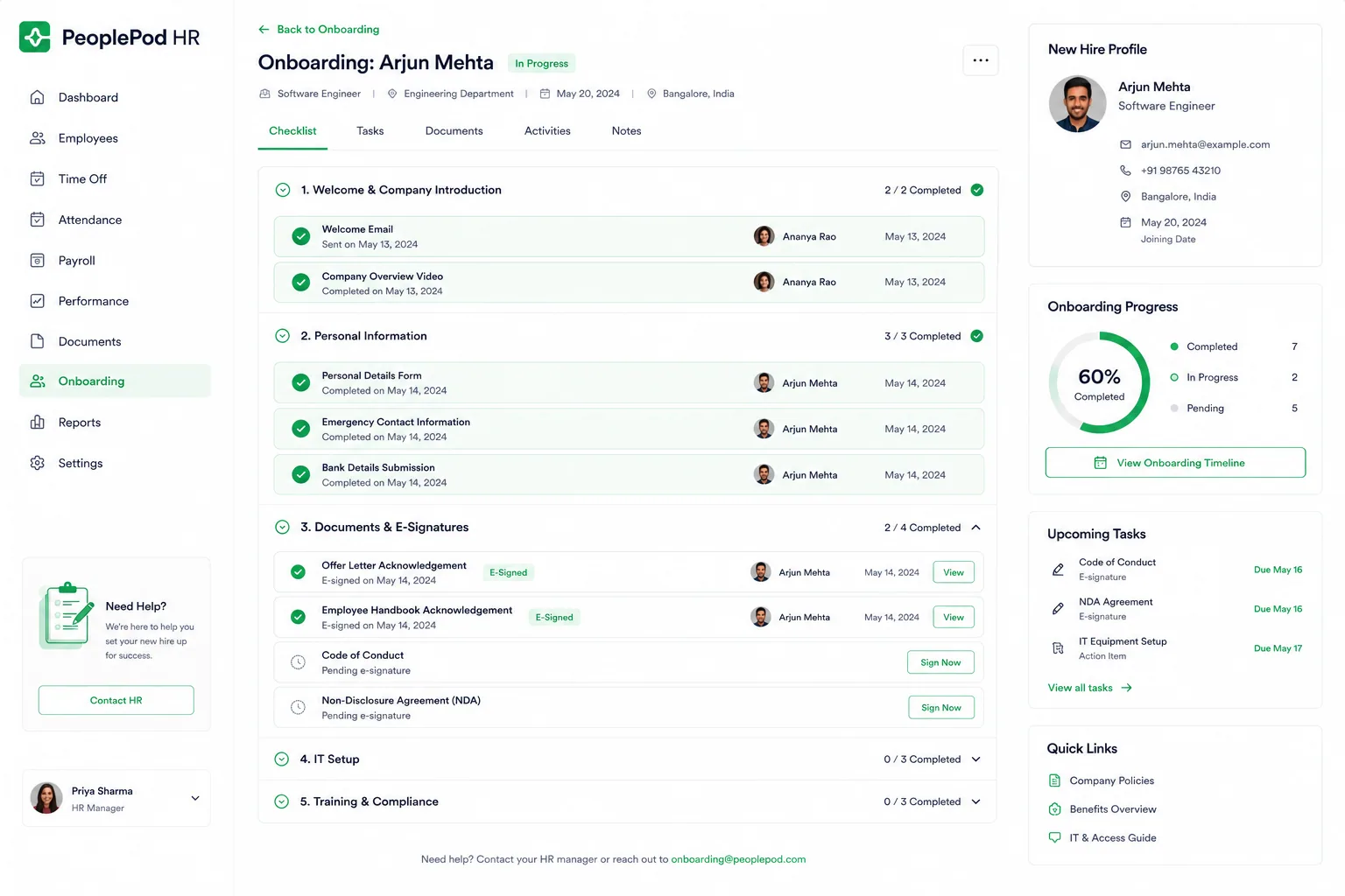 PeoplePod HR preview
