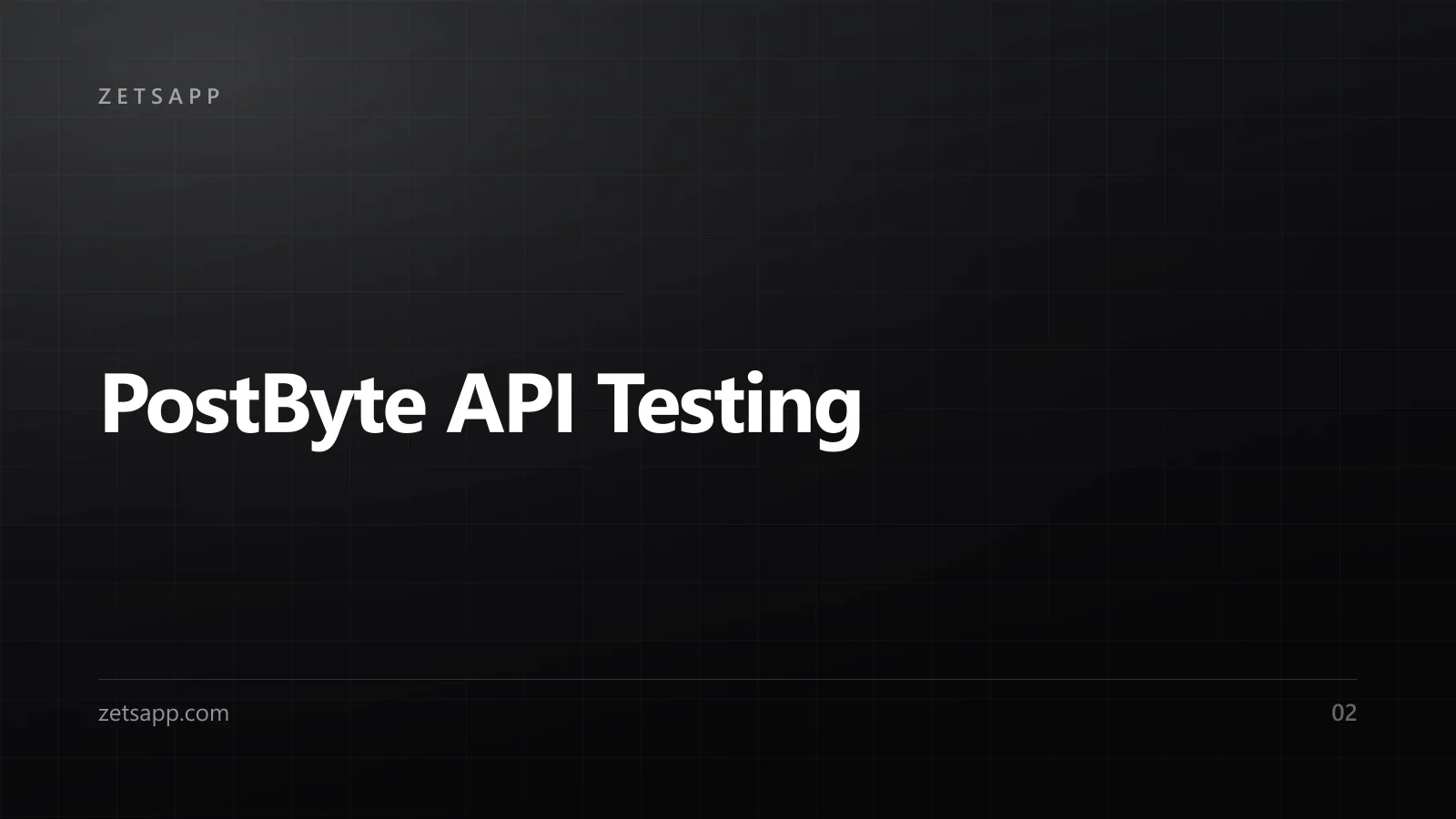 PostByte API Testing preview