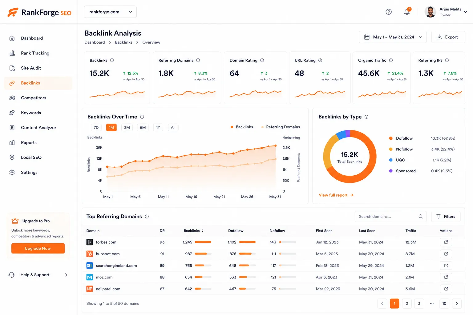 RankForge SEO preview
