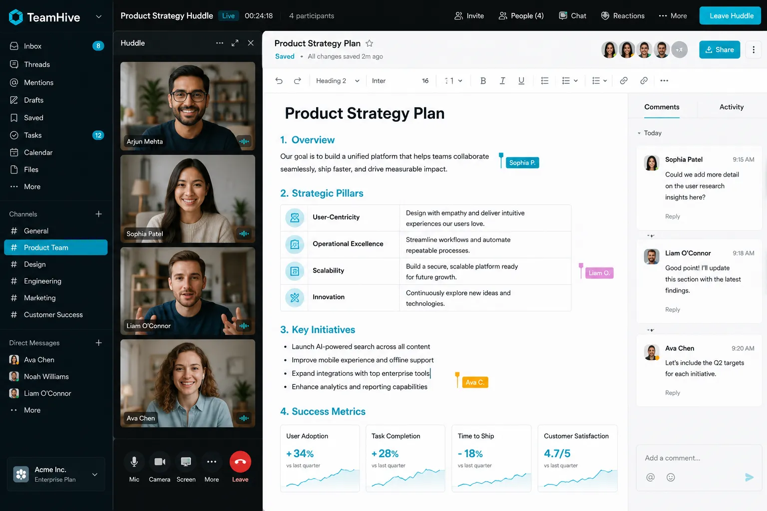 TeamHive preview
