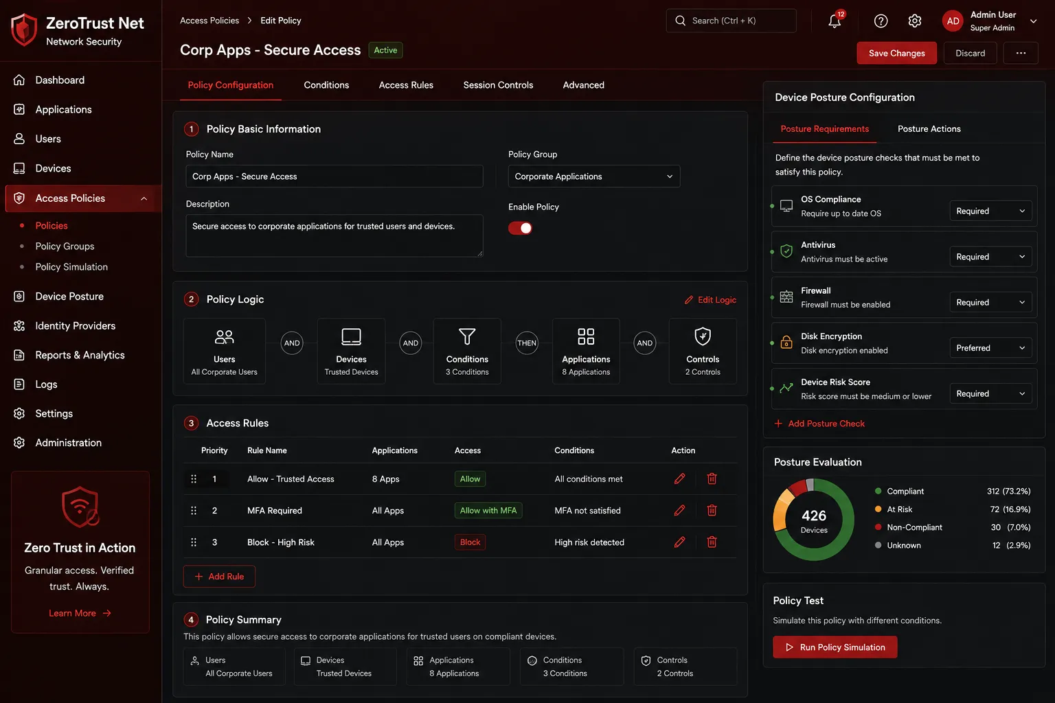 ZeroTrust Net preview